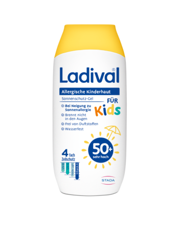 LADIVAL® Sonnenschutz-Gel LSF 50+ für Allergische Kinderhaut 