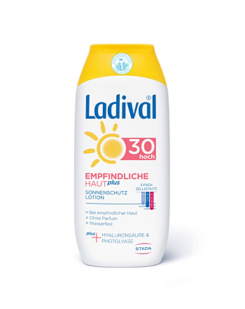 LADIVAL Sonnenlotion empfindliche Haut plus LSF 30