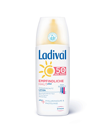 LADIVAL Sonnenspray empfindliche Haut plus LSF 50+