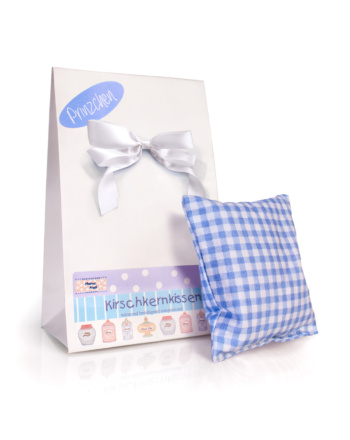 Mama Aua Kirschkernkissen blau