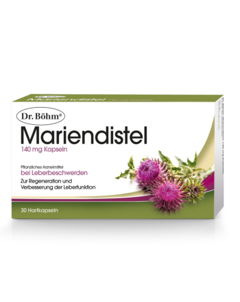 Dr. Böhm® Mariendistel 140 mg Kapseln