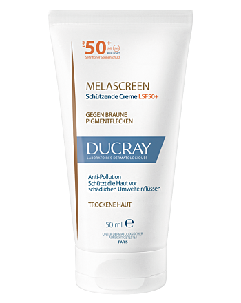 DUCRAY MELASCREEN Schützende Creme gegen Pigmentflecken SPF50+
