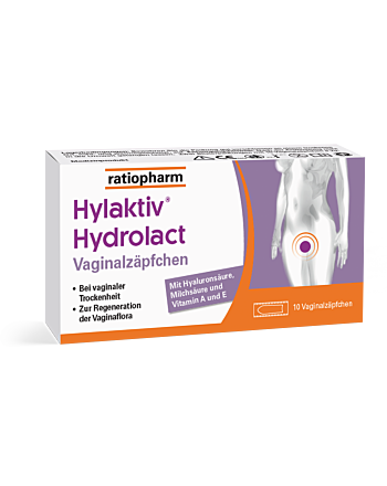 Hylaktiv Hydrolact Vaginalzäpfchen 10 St