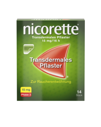 Nicorette transdermales Pflaster 15mg / 16h