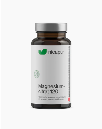 Nicapur Magnesiumcitrat 120mg Kapseln