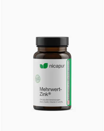 Nicapur Mehrwert-Zink Kapseln 