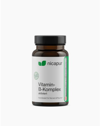 Nicapur Vitamin-B-Komplex aktiviert Kapseln 