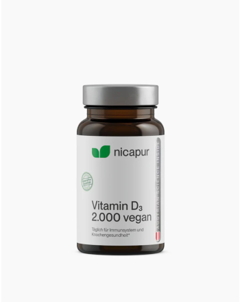 Nicapur Vitamin D3 2000 vegan
