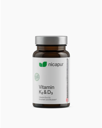 Nicapur Vitamin K2 & D3 Kapseln
