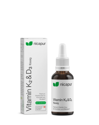 NICAPUR Vitamin K2 & D3 flüssig 