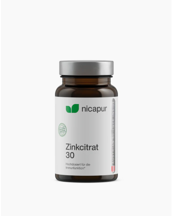 Nicapur Zinkcitrat 30mg Kapseln