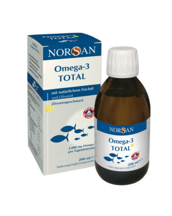 Norsan Omega 3 Fischöl total Zitrone