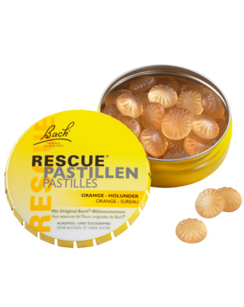 Original Bachblüten RESCUE® Pastillen Orange-Holunder
