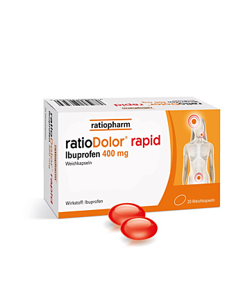 RatioDolor rapid Ibuprofen 400mg 