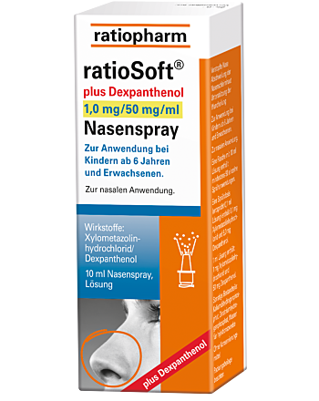 Ratiosoft plus Dexpanthenol 1,0mg/50mg/ml Nasenspray