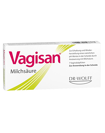Vagisan Milchsäure Zäpfchen