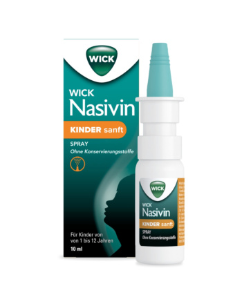 WICK Nasivin sanft  Kinder Nasenspray 0,025%