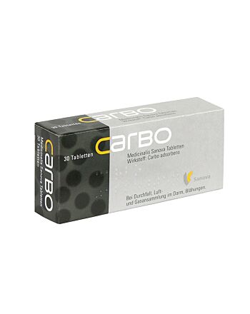 Carbo Medicinalis Sanova Tabletten