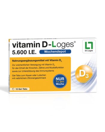 Vitamin D Loges 5600IE Gel-Tabs