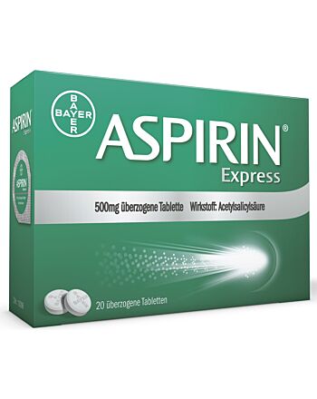 Aspirin® Express 500 mg  überzogene Tablette