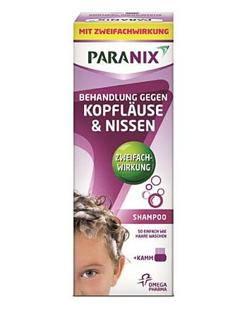 Paranix Shampoo mit Kamm