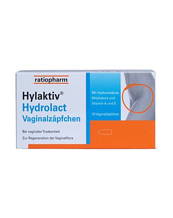 Hylaktiv Hydrolact Vaginalzäpfchen 10 St