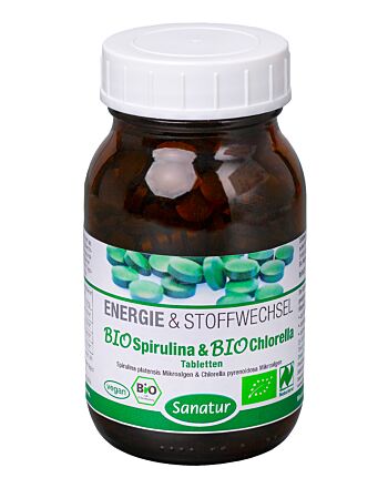 SANATUR BioSpirulina & BioChlorella Tabletten
