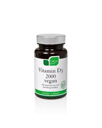 Nicapur Vitamin D3 2000 vegan