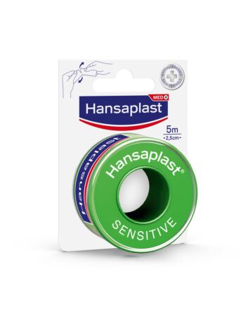 Hansaplast Sensitive Fixierpflaster 5M X 2,5CM
