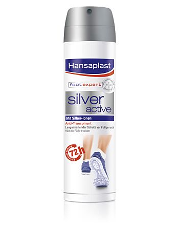 Hansaplast Silver Active Fußspray Anti-Transpirant