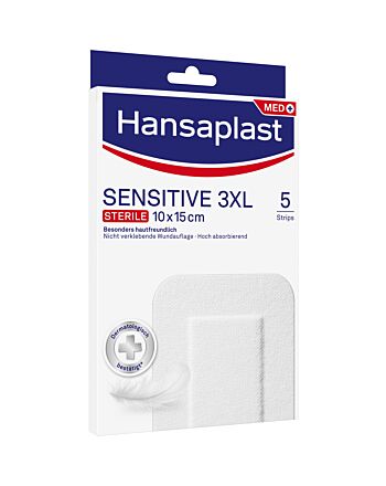 HANSAPLAST Sensitive 3XL Steriles Pflaster