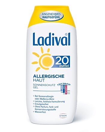 LADIVAL allergische Haut Sonnenschutz Gel LSF 20