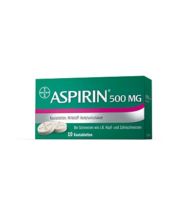 Aspirin Kautabletten 500mg
