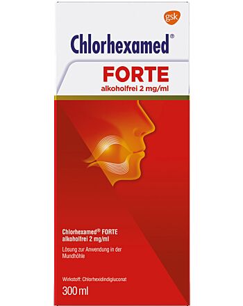 Chlorhexamed  Forte alkoholfrei 2mg/ml Lösung - 300ml