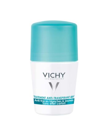 VICHY Deodorant Roll-On Anti-Transpirant 48 h, Anti weiße & gelbe Flecken