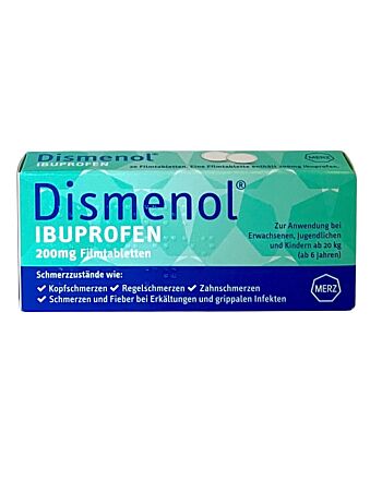 Dismenol Ibuprofen 200 mg Filmtabletten 20ST