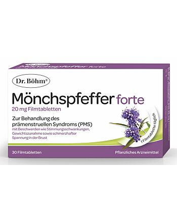 Dr. Böhm Mönchspfeffer forte Tbl 20mg