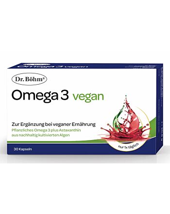 Dr. Böhm Omega 3 vegan 30 Stk