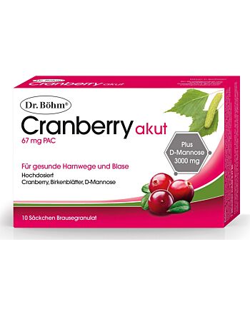 Dr. Böhm Cranberry akut 10 Stk