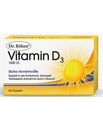 Dr. Böhm Vitamin D3 1600 IE