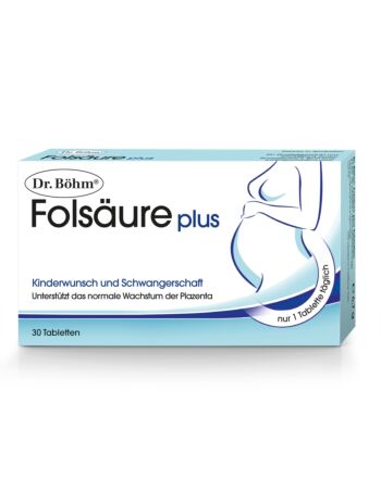 Dr. Böhm Folsäure plus 30 Kapseln
