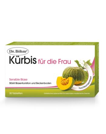 Dr. Böhm Kürbis Tabletten für die Frau