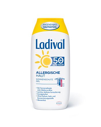 LADIVAL Sonnengel für allergische Haut LSF 50+
