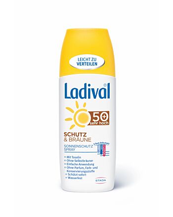 LADIVAL SCHUTZ & BRÄUNE Spray LSF 50+