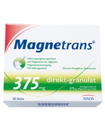 Magnetrans 375mg direkt-granulat 20 Sticks