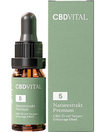 CBD Vital 5% Naturextrakt Premium 