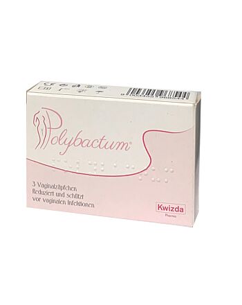 Polybactum Vaginal Ovula 3 Stk