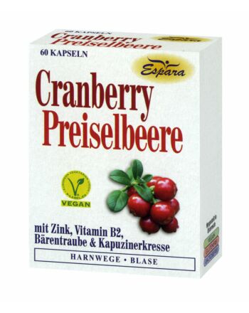 ESPARA Cranberry-Preiselbeere Kapseln