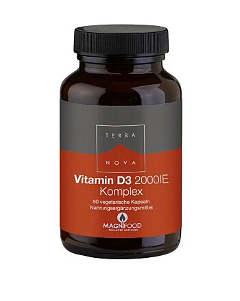 Terra Nova Vitamin D3 2000IE Kapseln