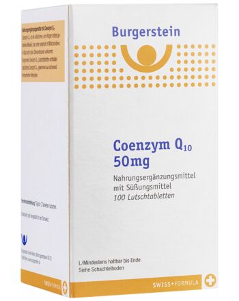 Burgerstein Coenzym Q10 50mg Lutschtabletten 